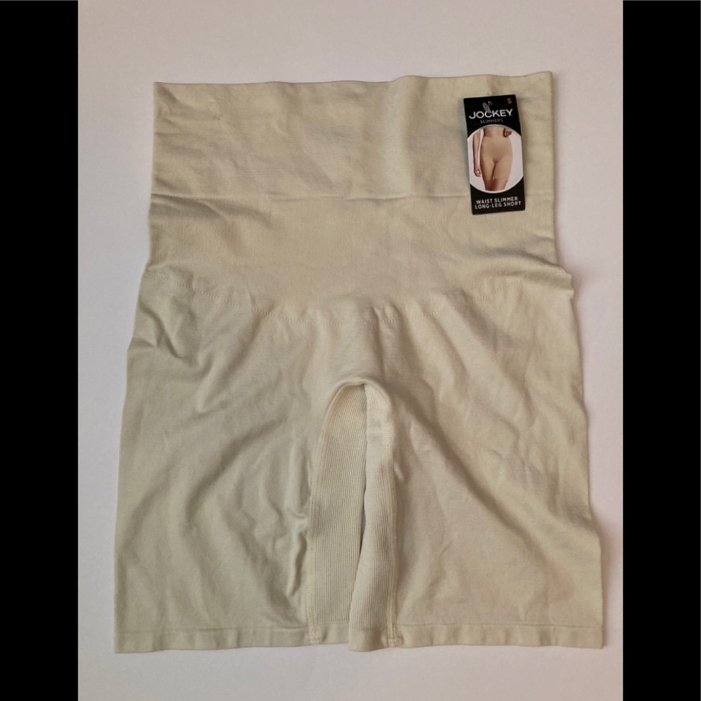 NWT Jockey Waist Slimmer Long Leg Short Size Small